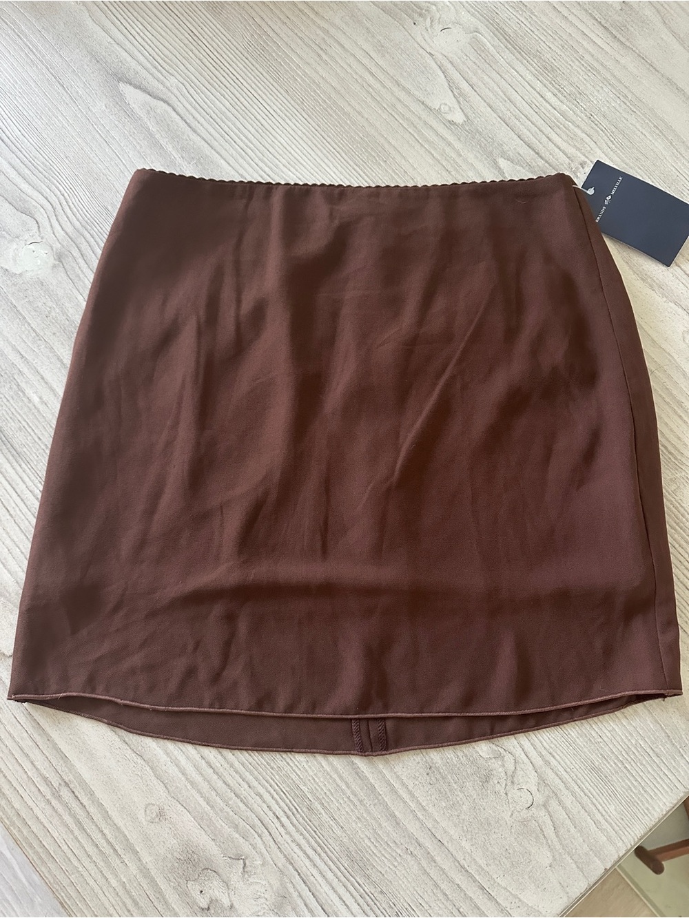 Brandy Melville Brown NWT Mini Skirt - Simple A-Line